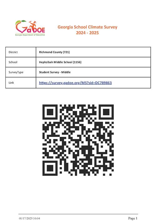 School Climate Survey